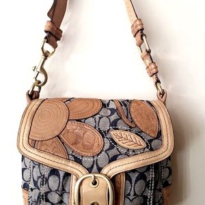 VINTAGE COACH CROSSBODY PURSE